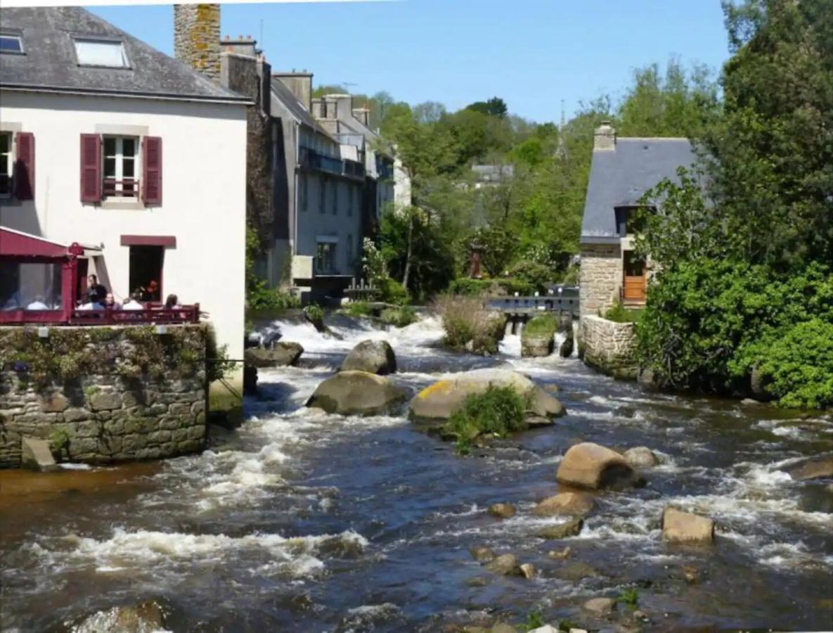 Mh6Pers-2Ch-1Sdb-Lits Faits-40M2-Terrasse-Tv--Grand Confort-Empl Calme-Kerlann Pont-Aven Esterno foto