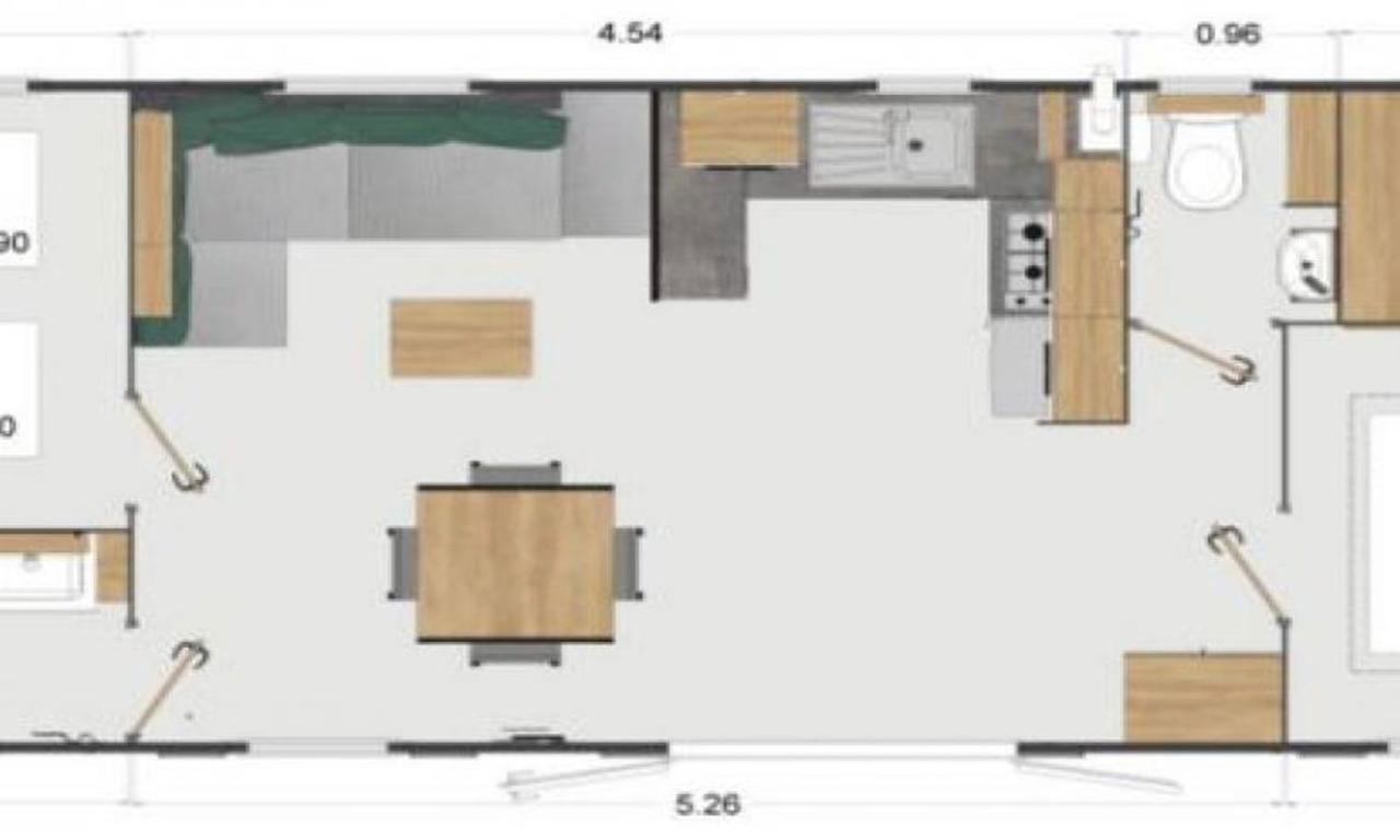 Mh6Pers-2Ch-1Sdb-Lits Faits-40M2-Terrasse-Tv--Grand Confort-Empl Calme-Kerlann Pont-Aven Esterno foto